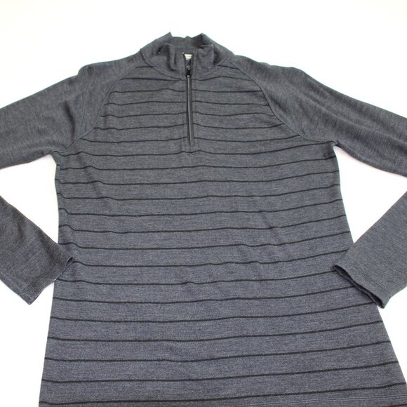 Smartwool Lightweight Half Zip Sweater Mens Medium - Picture 4 of 7